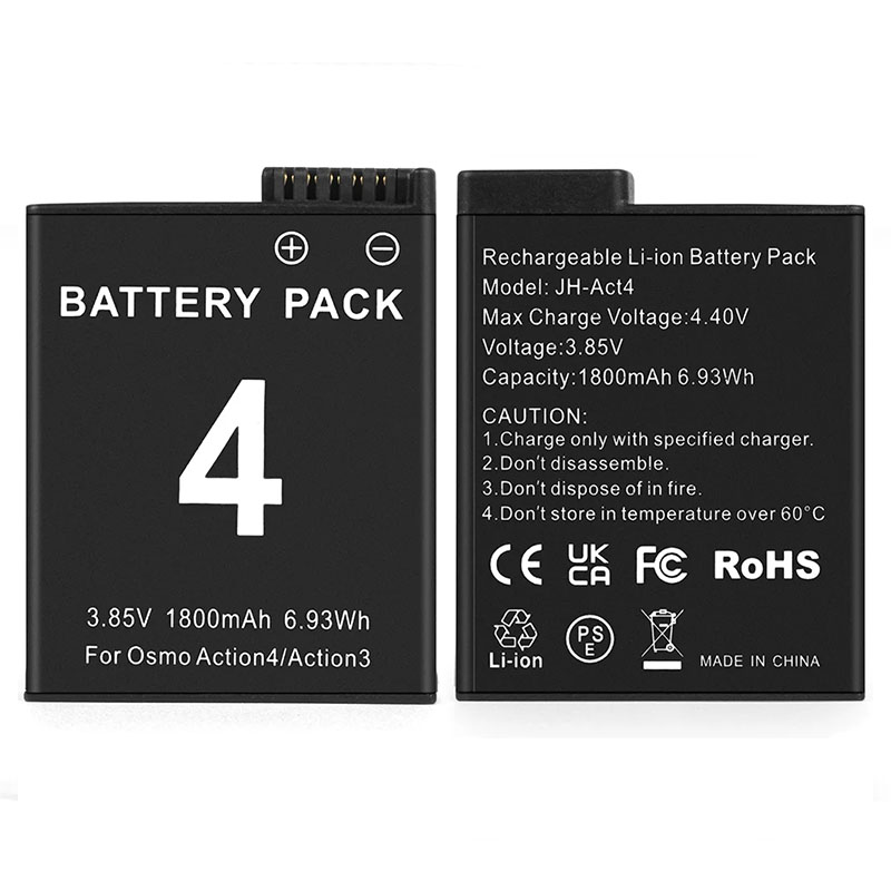(image for) BCX202-1770-3.85 Battery For DJI Osmo Action 5 Pro 4 3 Camera 1770mAh